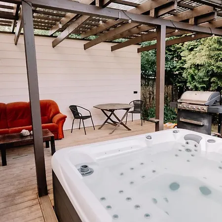 度假居 Private Seaside House With Hottub And Sauna